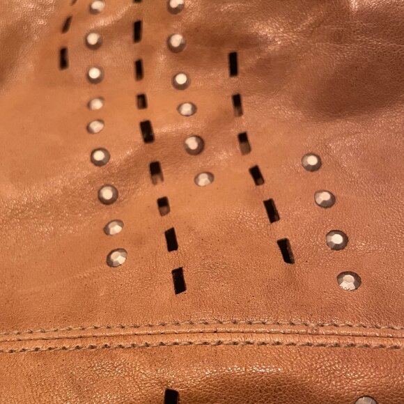 Vero Cuoio Midcalf Studded Detailed Genuine Leather Italian Boots - Picture 6 of 6